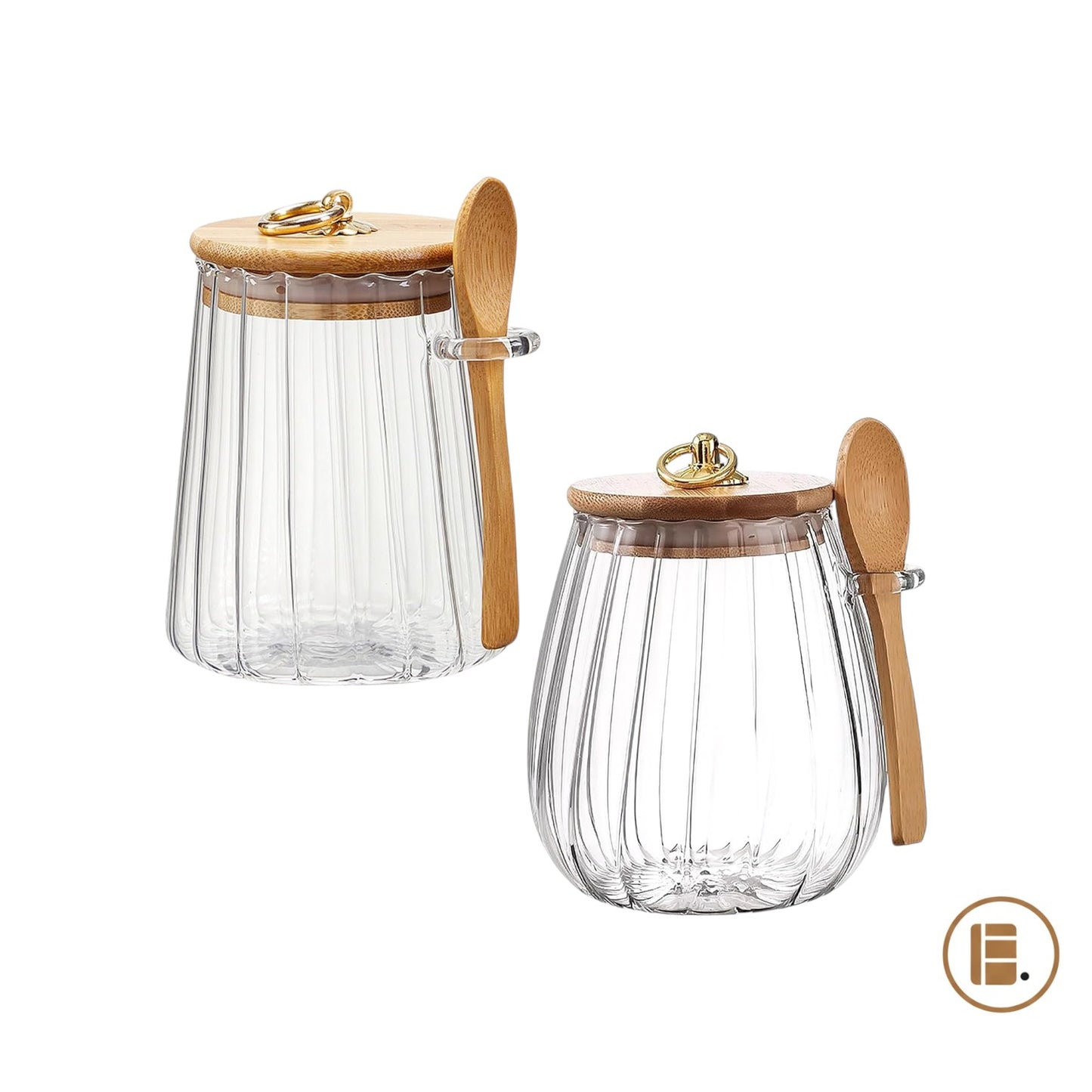 Pot a epices | Hermétique Verre Bois