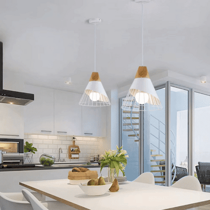 suspension luminaire design élégant animation MinimalisteLab