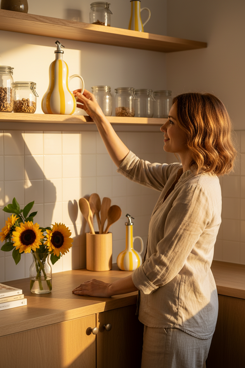 Bouteille pour huile | Céramique Artisanale