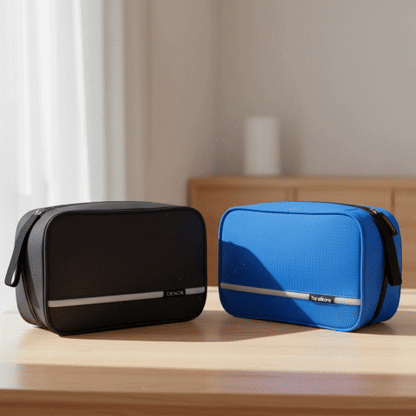 trousse de toilette homme compact travel gif utilisation MinimalisteLab