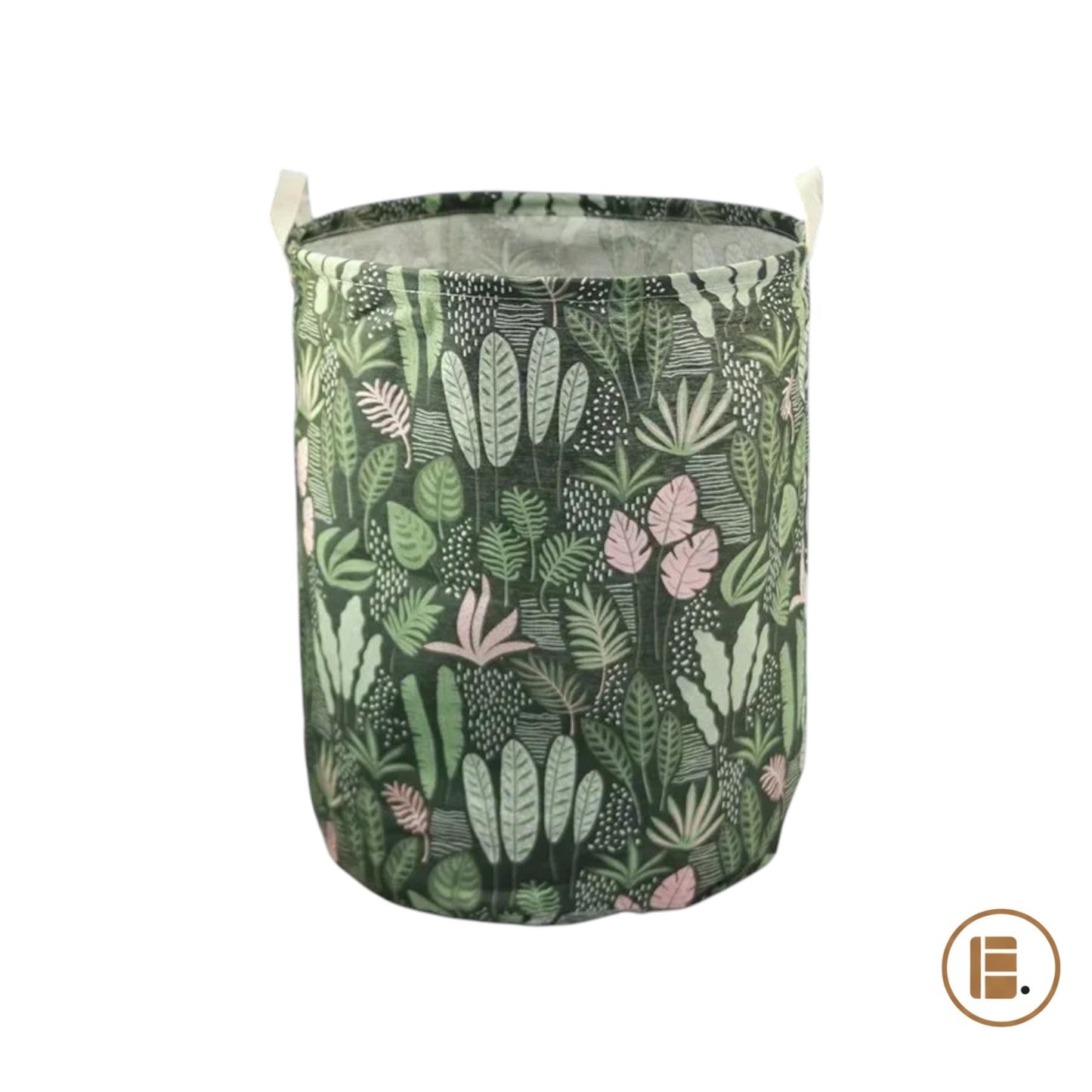 panier à linge pratique et design tissu buanderie MinimalisteLab