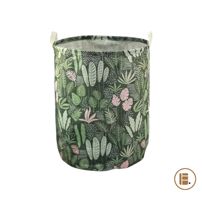 panier à linge pratique et design tissu buanderie MinimalisteLab