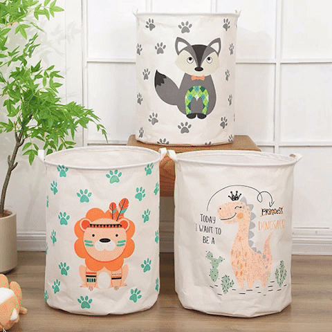 panier à linge design pratique démonstration pliage MinimalisteLab