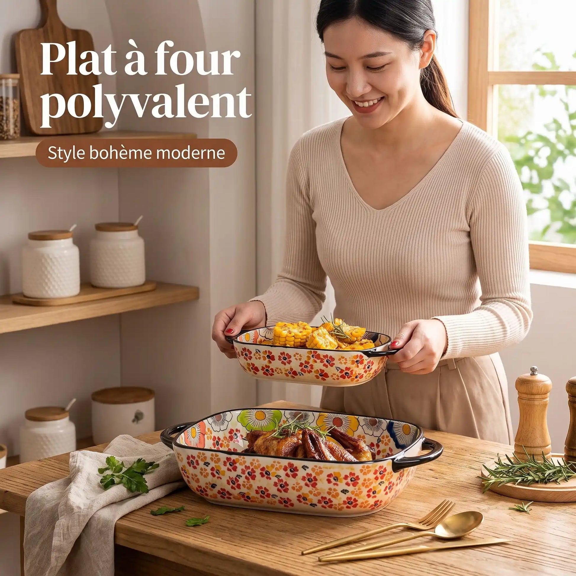 plat à four céramique saine cuisson sans toxines MinimalisteLab