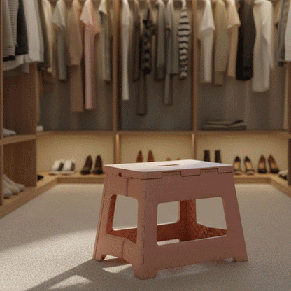 Tabouret pliable | Compact Pratique Gain de Place