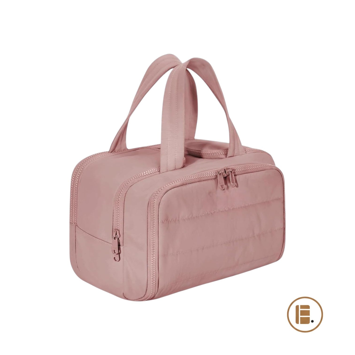 trousse de toilette compacte organisée vue latérale MinimalisteLab