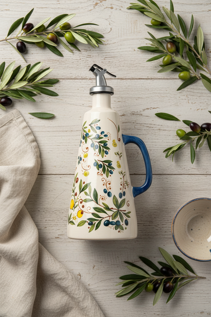 Bouteille pour huile | Céramique Anti-Goutte