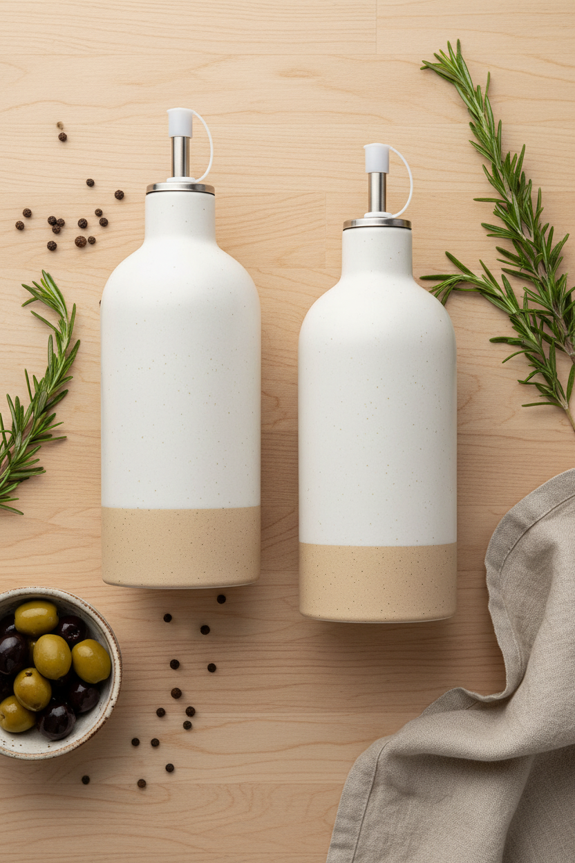 Bouteille pour huile | Céramique Artisanale