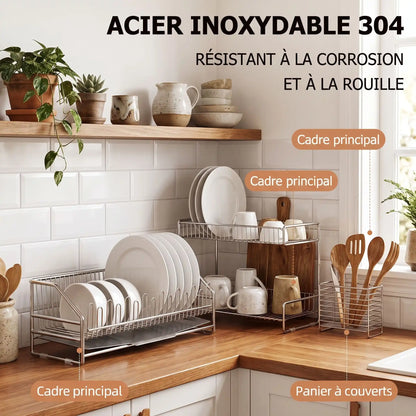Egouttoir Vaisselle | Ecoulement Automatique