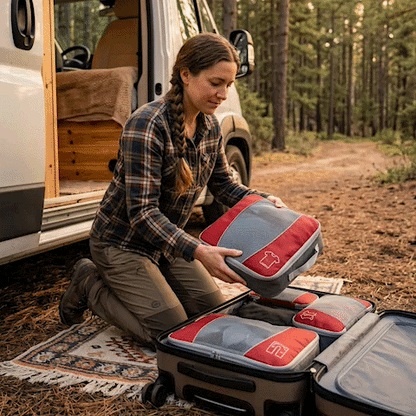 Organisateur de valise | Voyage Léger Gain de Place Bagages