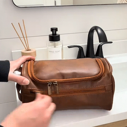 trousse de toilette voyage pratique gif utilisation MinimalisteLab