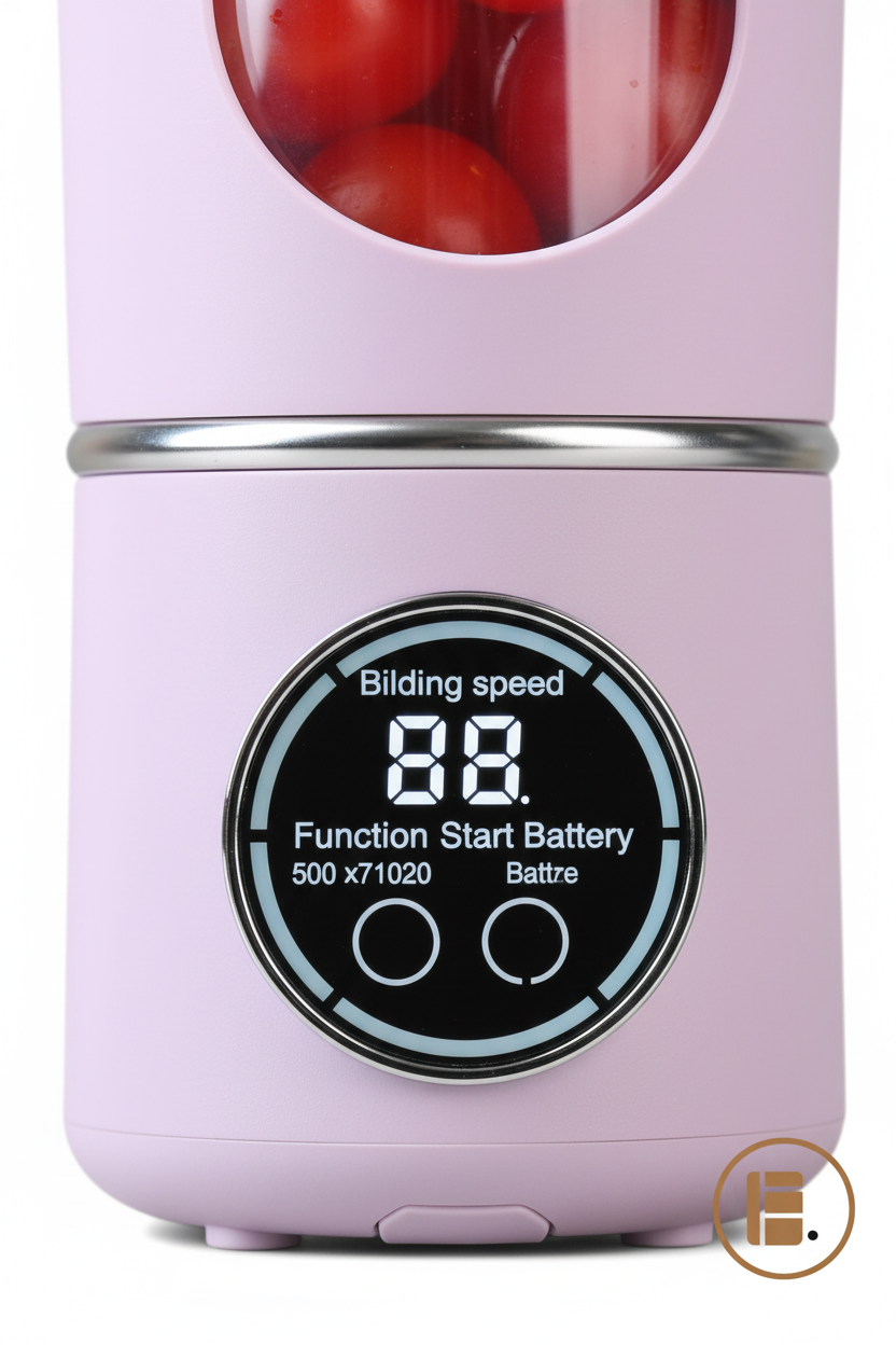 blender smoothie portable rechargeable utilisation MinimalisteLab