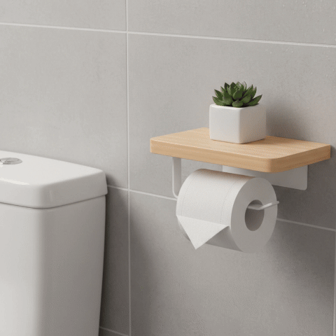 Porte papier toilette | Design Mural
