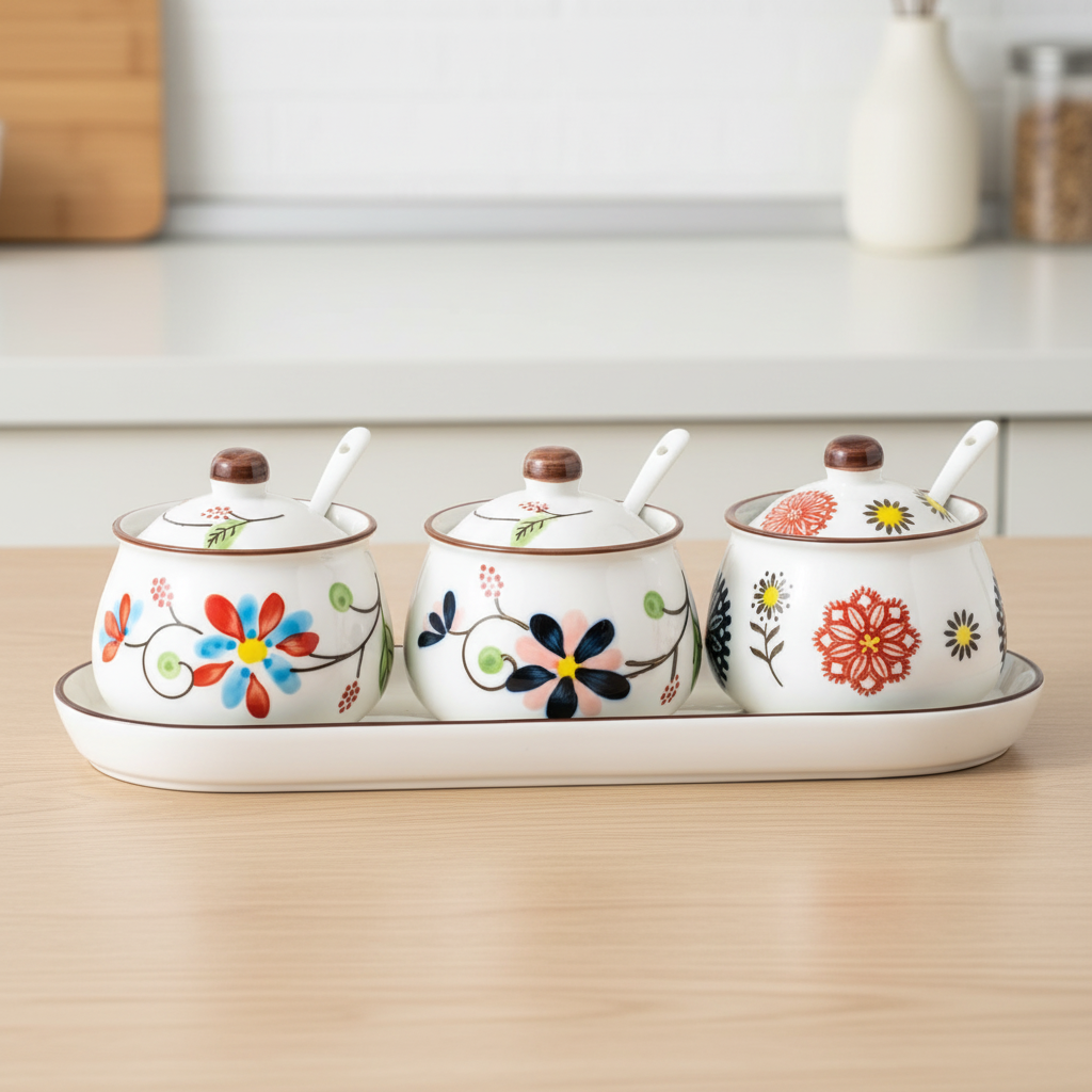 Pot a epices | Porcelaine Artisanale