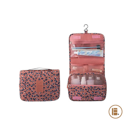 trousse de toilette de voyage compacte organisée détail matière MinimalisteLab