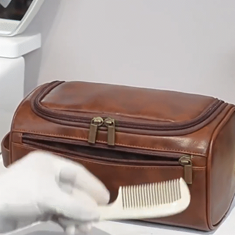 trousse de toilette voyage pratique gif ouverture MinimalisteLab