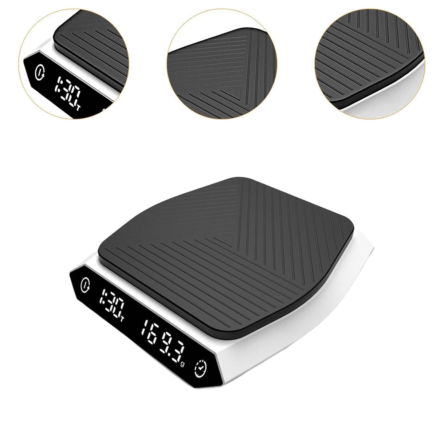 Balance cuisine | Précision Pro | Blanc & Noir