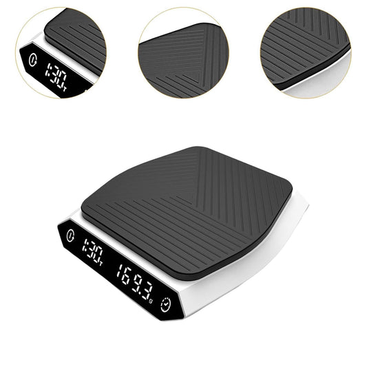 Balance cuisine | Précision Pro | Blanc & Noir - Minimaliste Lab
