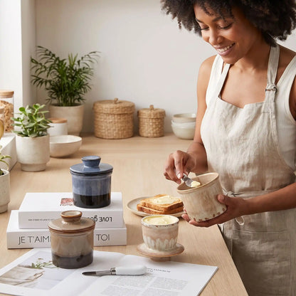 beurrier céramique artisanale cuisine MinimalisteLab
