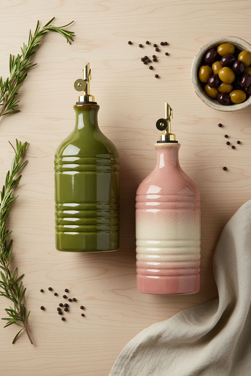 Bouteille pour huile | Céramique Anti-Goutte