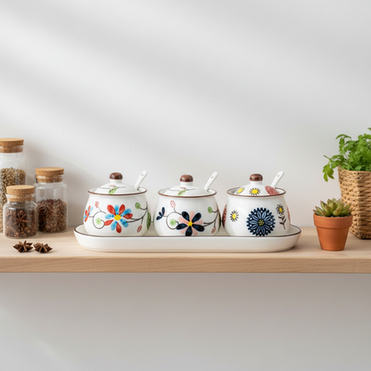 Pot a epices | Porcelaine Artisanale