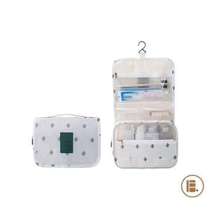 trousse de toilette de voyage compacte organisée poches zippées MinimalisteLab