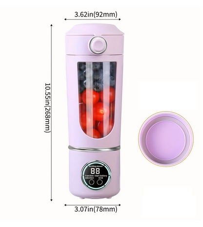 blender smoothie portable rechargeable compact détail MinimalisteLab