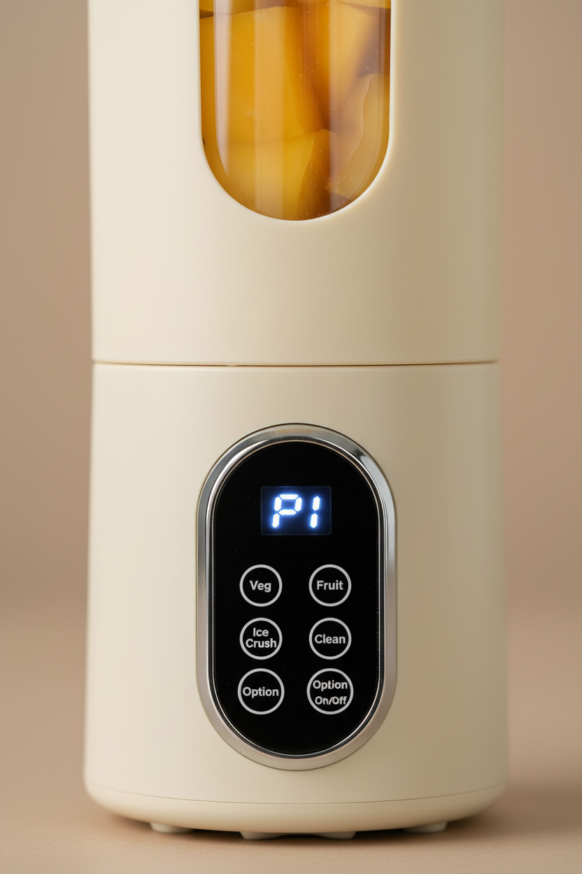 blender smoothie portable rechargeable fond blanc MinimalisteLab