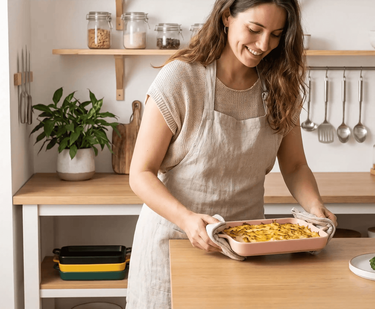 Plat à four | Céramique Antiadhésif - Minimaliste Lab