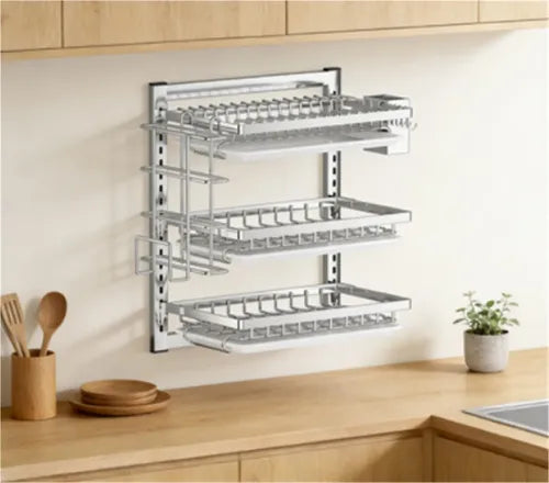 égouttoir vaisselle mural lifestyle cuisine moderne MinimalisteLab