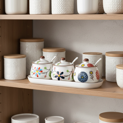 Pot a epices | Porcelaine Artisanale