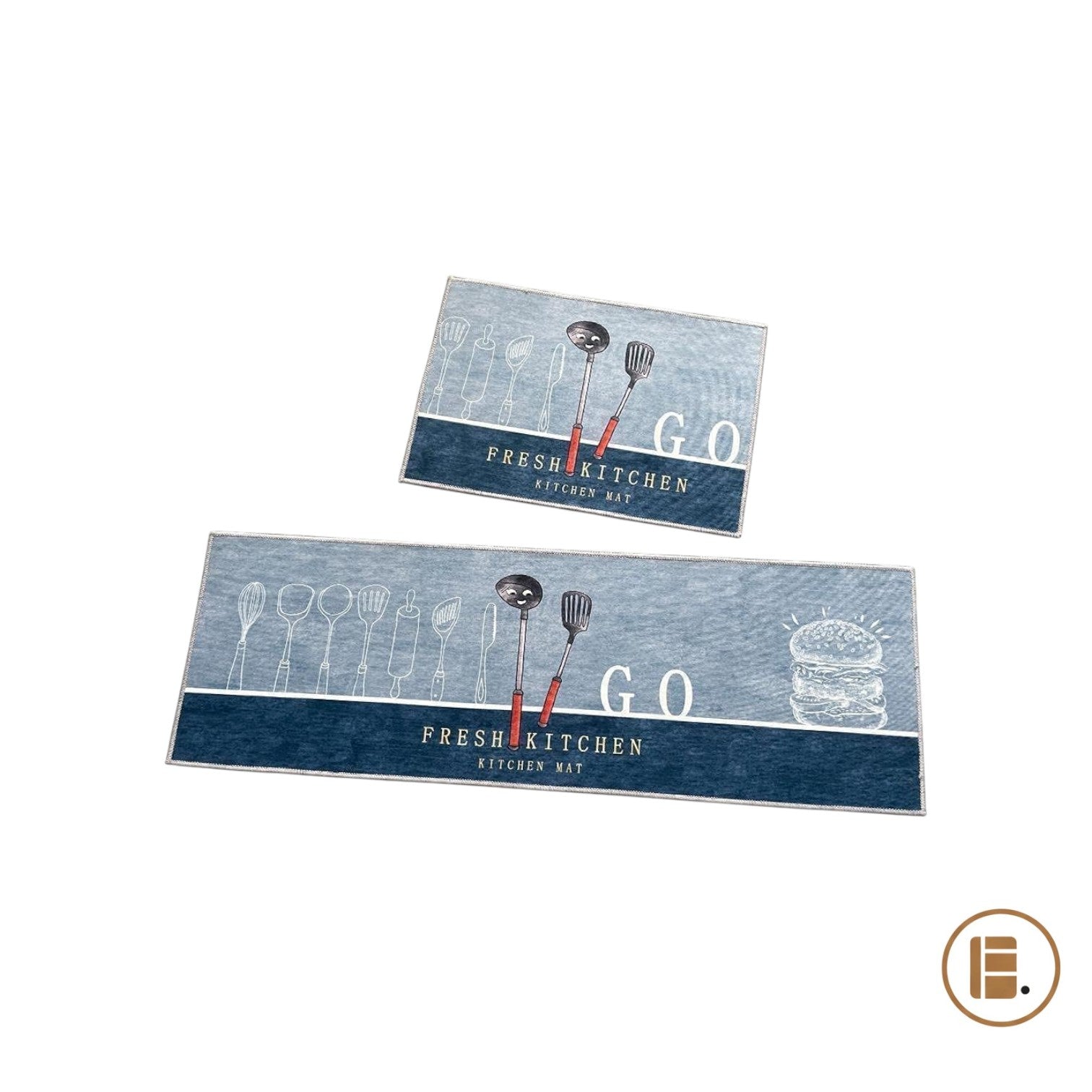 tapis cuisine antidérapant confort détail bord MinimalisteLab