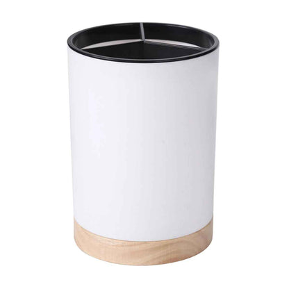 porte couvert élégant pratique blanc cuisine MinimalisteLab
