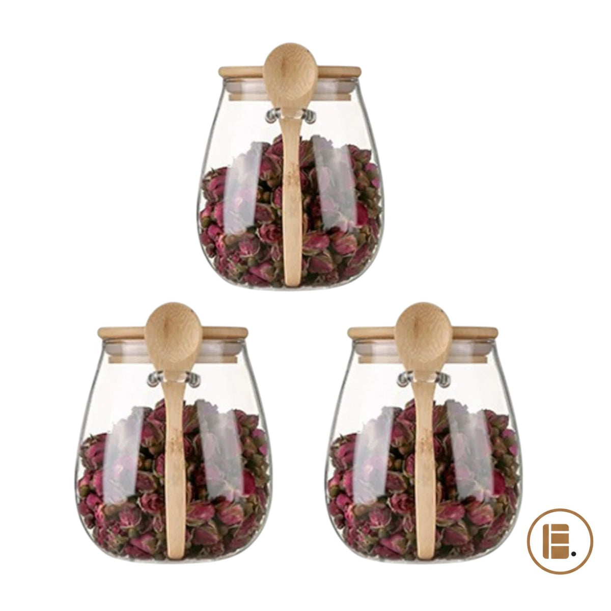 Boîte de conservation verre bambou - MinimalisteLab