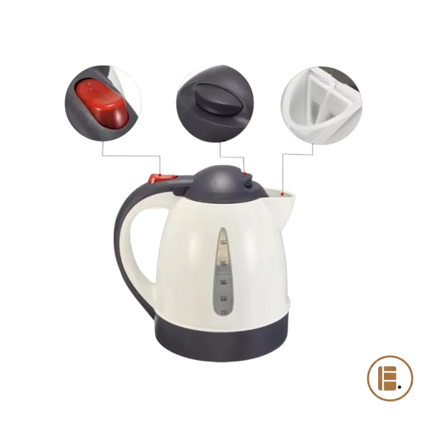 bouilloire compacte voyage vue produit MinimalisteLab