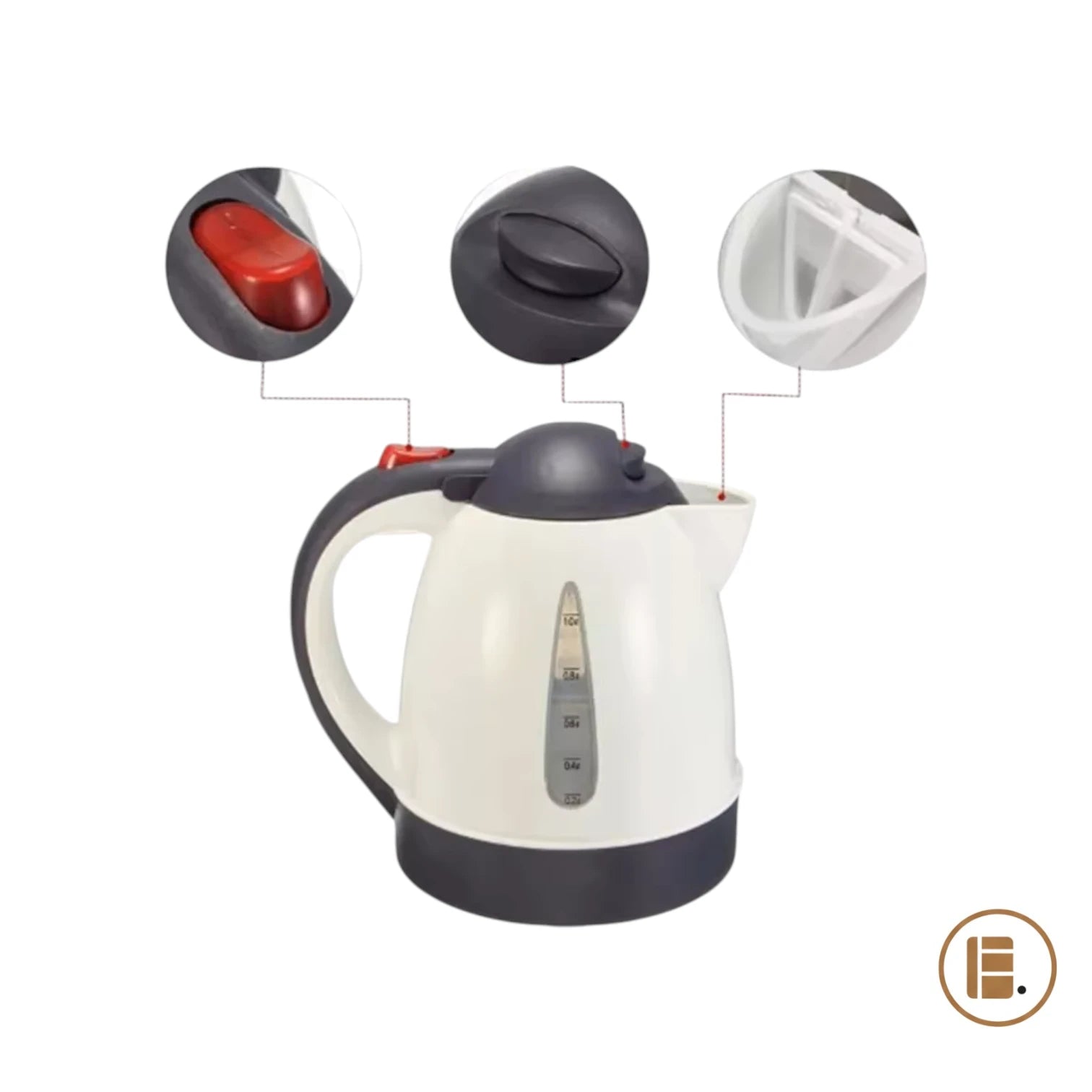 bouilloire compacte voyage vue produit MinimalisteLab