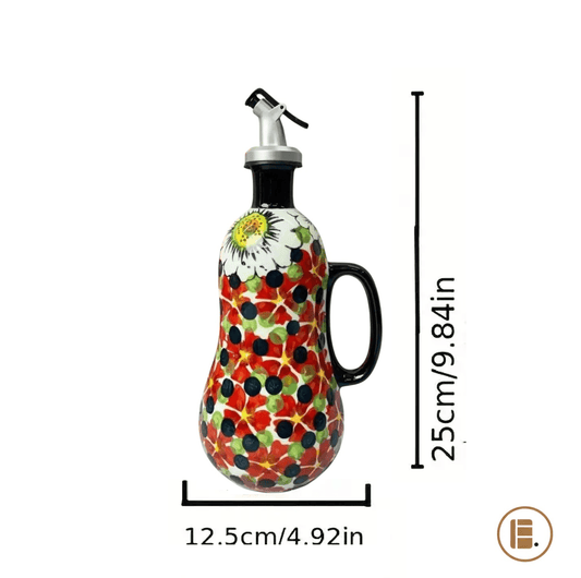 Bouteille pour huile | Céramique Artisanale - Minimaliste Lab