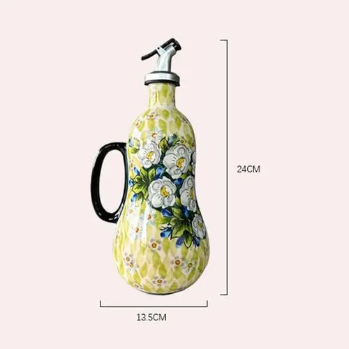 Bouteille pour huile | Céramique Artisanale - Minimaliste Lab