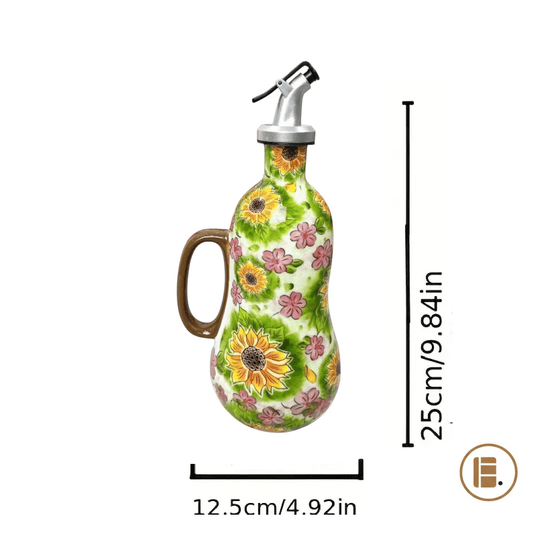 Bouteille pour huile | Tournesol Céramique - Minimaliste Lab