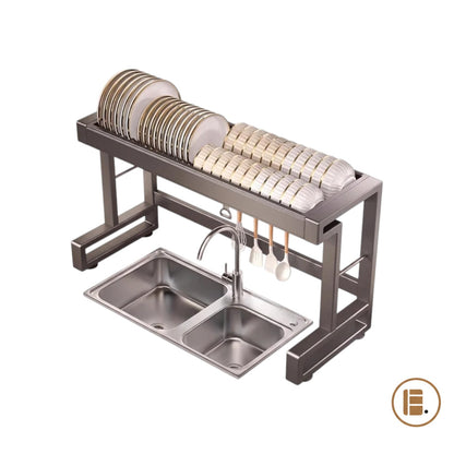 Egouttoir vaisselle | Noir Mat Gain de Place