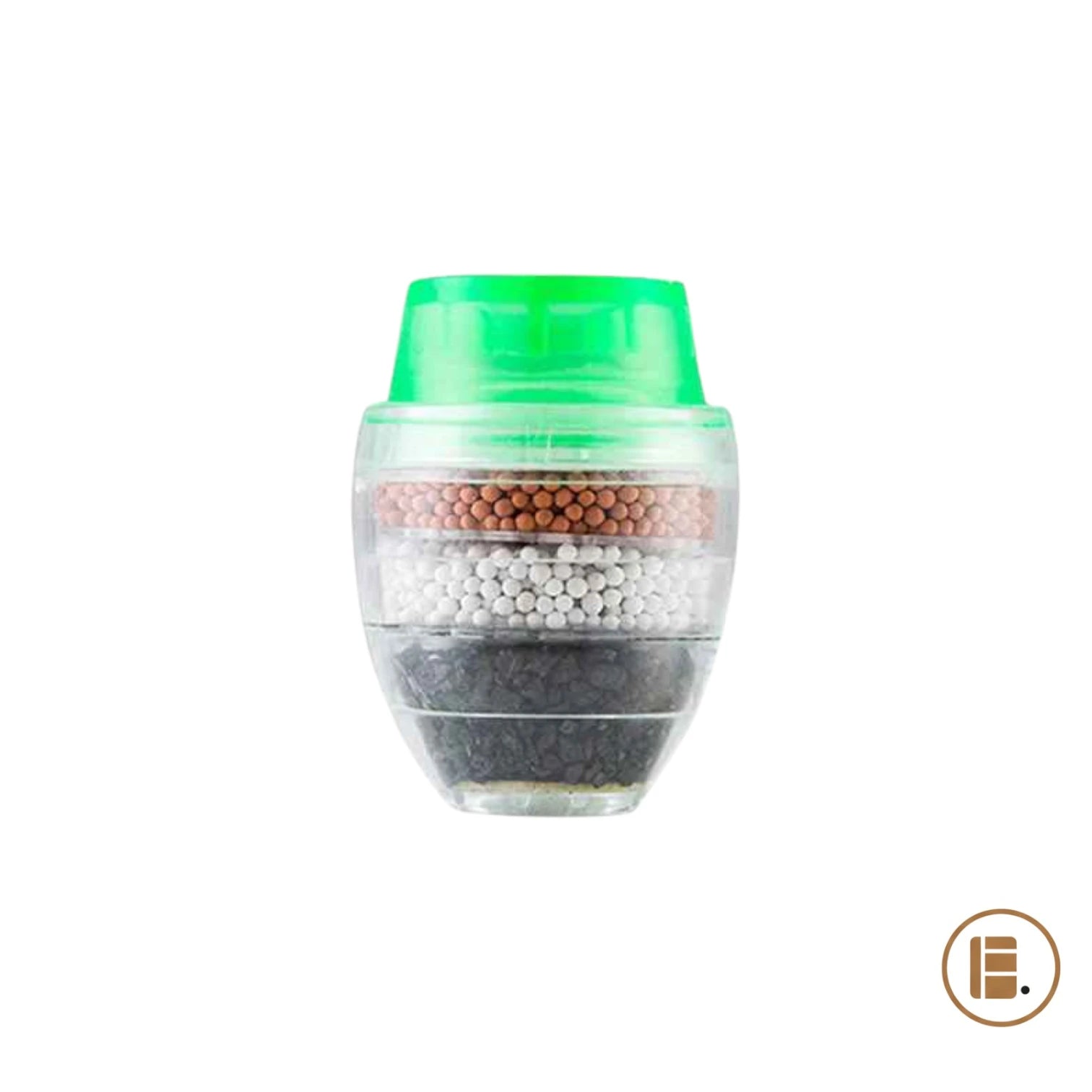 filtre eau robinet PureFlow vert MinimalisteLab
