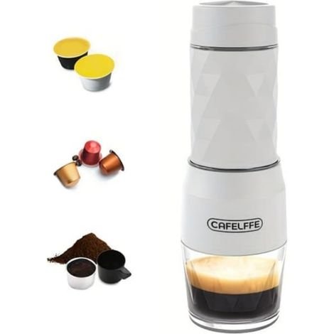 Machine a cafe | Espresso Pro Portable | Blanc - Minimaliste Lab