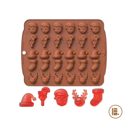 Moules chocolat | Motifs Noël - Minimaliste Lab