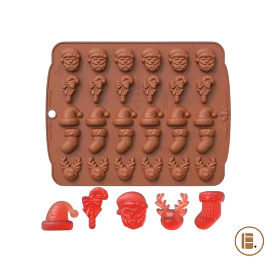 Moules chocolat | Motifs Noël - Minimaliste Lab