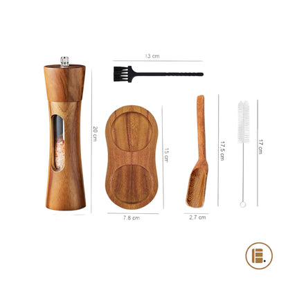 moulin à poivre réglable précision vue produit MinimalisteLab