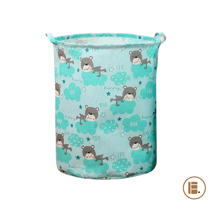 panier à linge pratique et design tissu buanderie MinimalisteLab