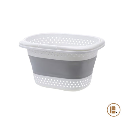 panier à linge plastique robuste et pratique buanderie MinimalisteLab