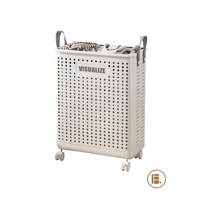 panier à linge pliable gain de place buanderie MinimalisteLab