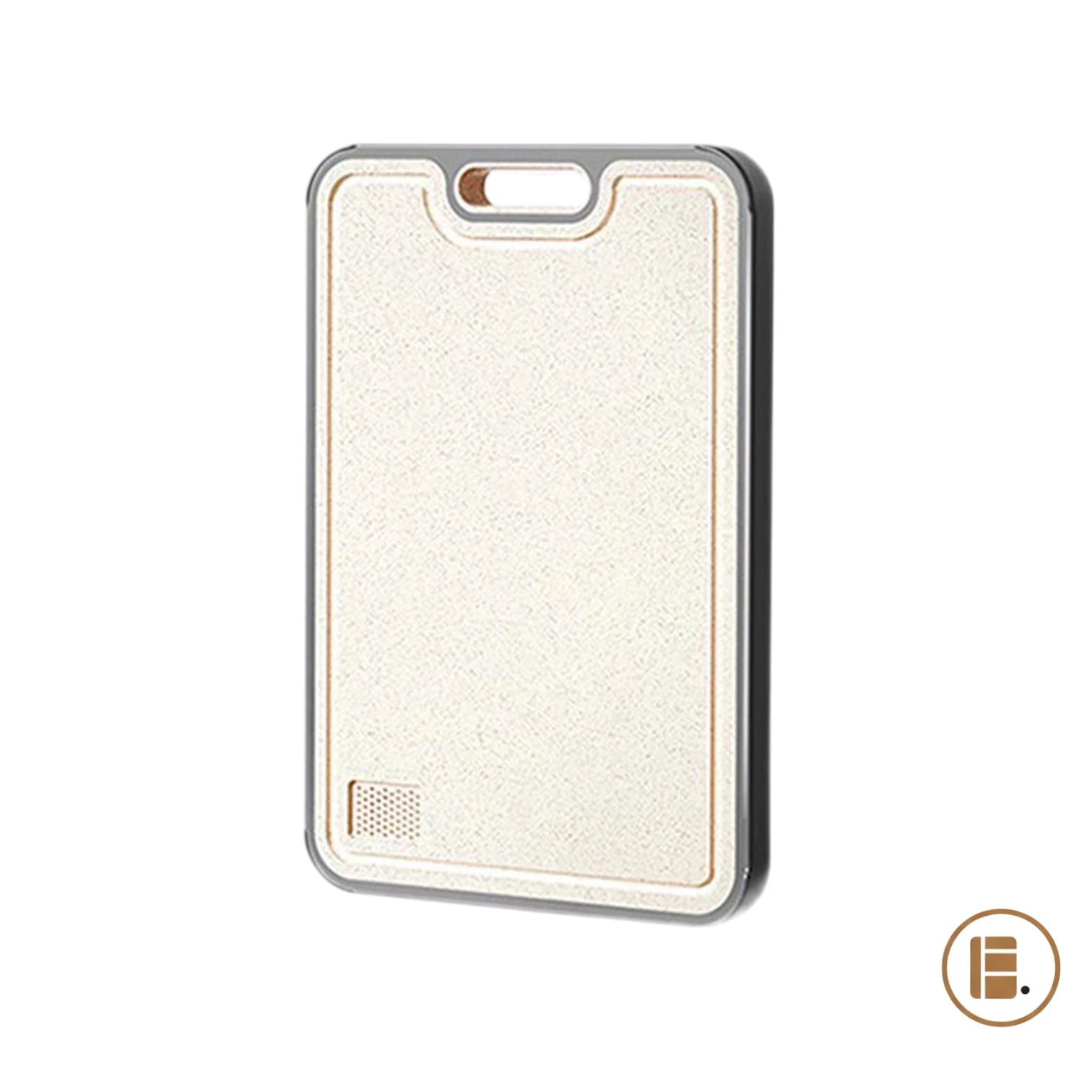 planche à découper hygiénique durable blanc cuisine MinimalisteLab