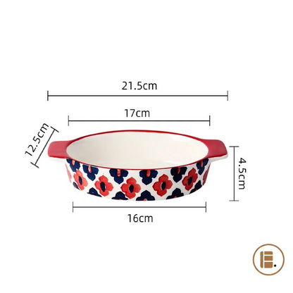 plat à four céramique élégante vue profil MinimalisteLab